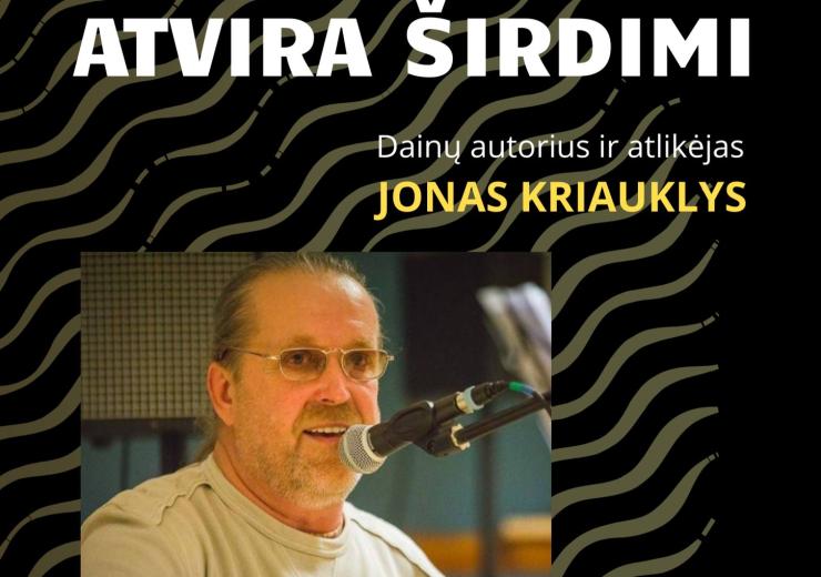 Renginys Autorinių dainų programa ATVIRA ŠIRDIMI